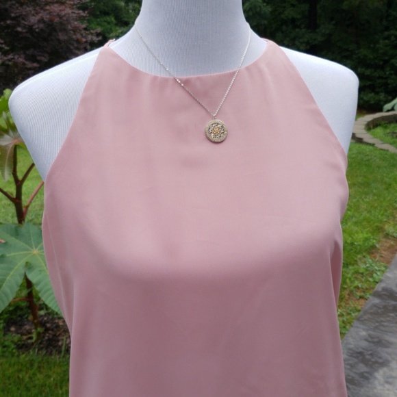 Umgee Blush Bodysuit Slit Back - Picture 6 of 8